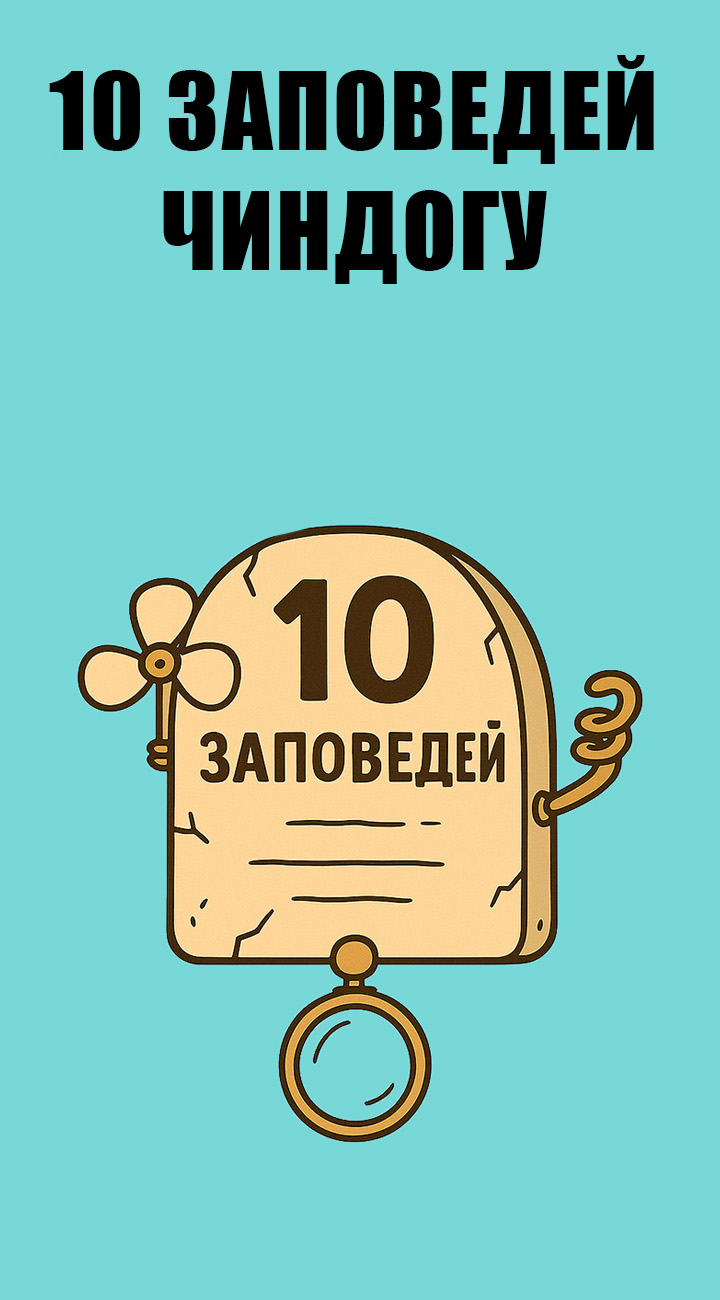 10 заповедей чиндогу