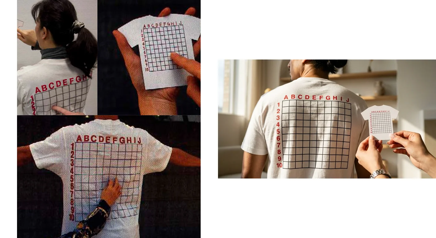 Чиндогу: футболка-карта Back Scratcher’s T-Shirt (чесалка для спины)
