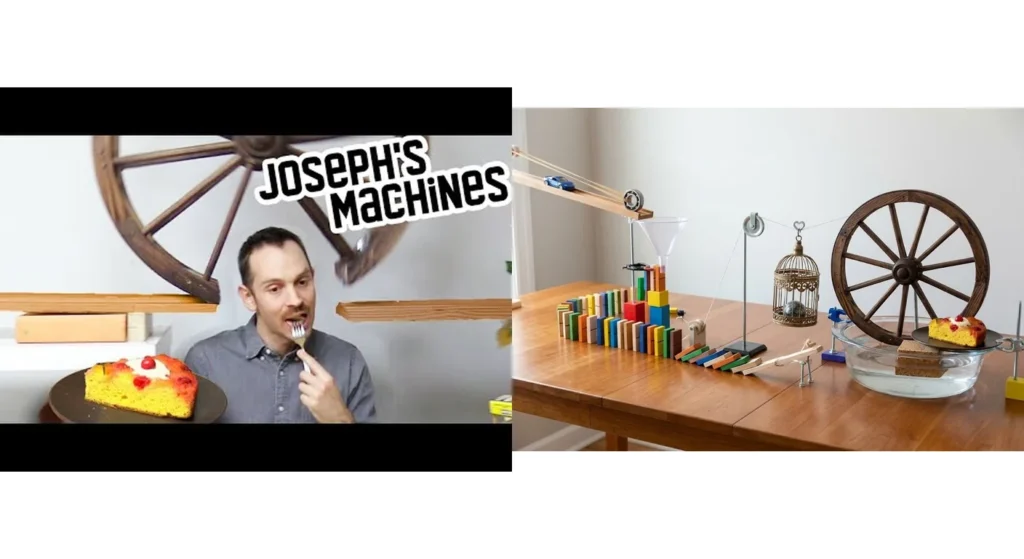 Кадр из ролика Joseph's Machines «The Cake Server»