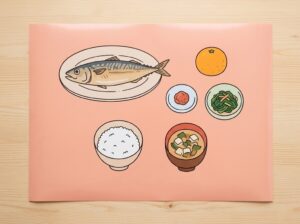 Ненужные изобретения: салфетка с нарисованной посудой